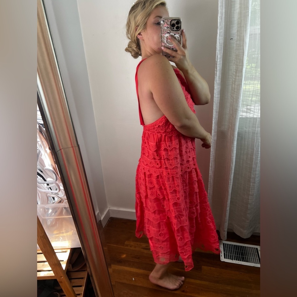 NWT Anthropologie Maeve MIDI Dress 4P - Picture 5 of 10